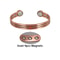 Pure Copper Magnetic Bracelet With Adjustable Design 6