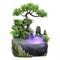 Feng Shui Waterfall Fountain With LED Lights 6