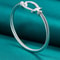 925 Sterling Silver Rope Bangle 1
