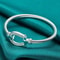 925 Sterling Silver Rope Bangle 2
