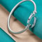925 Sterling Silver Rope Bangle 3