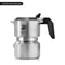 Stainless Steel Electric Espresso Maker With 3 Valve Brewing 7