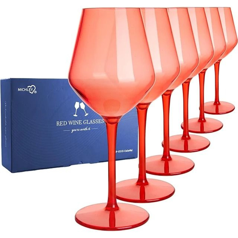Unbreakable Tritan Wine Glass Set 10
