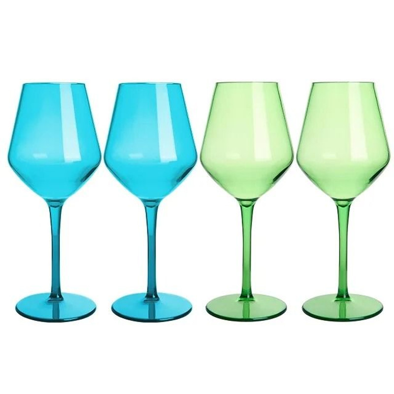 Unbreakable Tritan Wine Glass Set 16