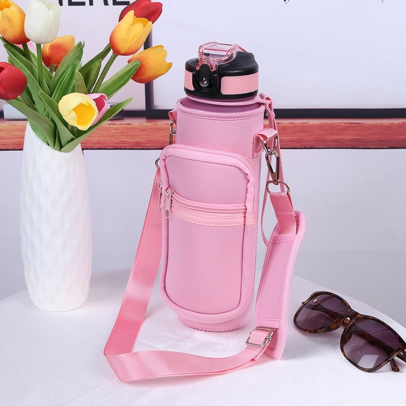 Neoprene Water Bottle Sleeve Carrier 1000ml 2