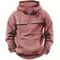 Autumn Winter Mens Casual Hoodie With Multi Pocket Design 5
