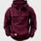 Autumn Winter Mens Casual Hoodie With Multi Pocket Design 6