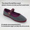 Women Velvet Cloth Ballet Flats Soft Loafers 8