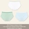 Women Seamless Cotton Brief Panties 3 Piece Set 10
