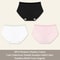 Women Seamless Cotton Brief Panties 3 Piece Set 7