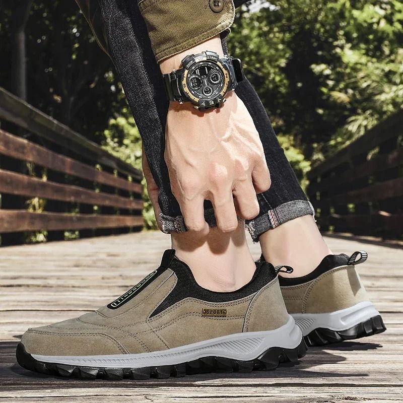 Men Outdoor Hiking Shoes Anti Slip Lightweight Sneakers 5