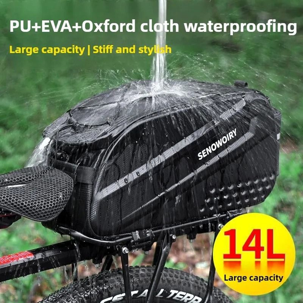 Foldable Waterproof Bike Saddle Bag 2