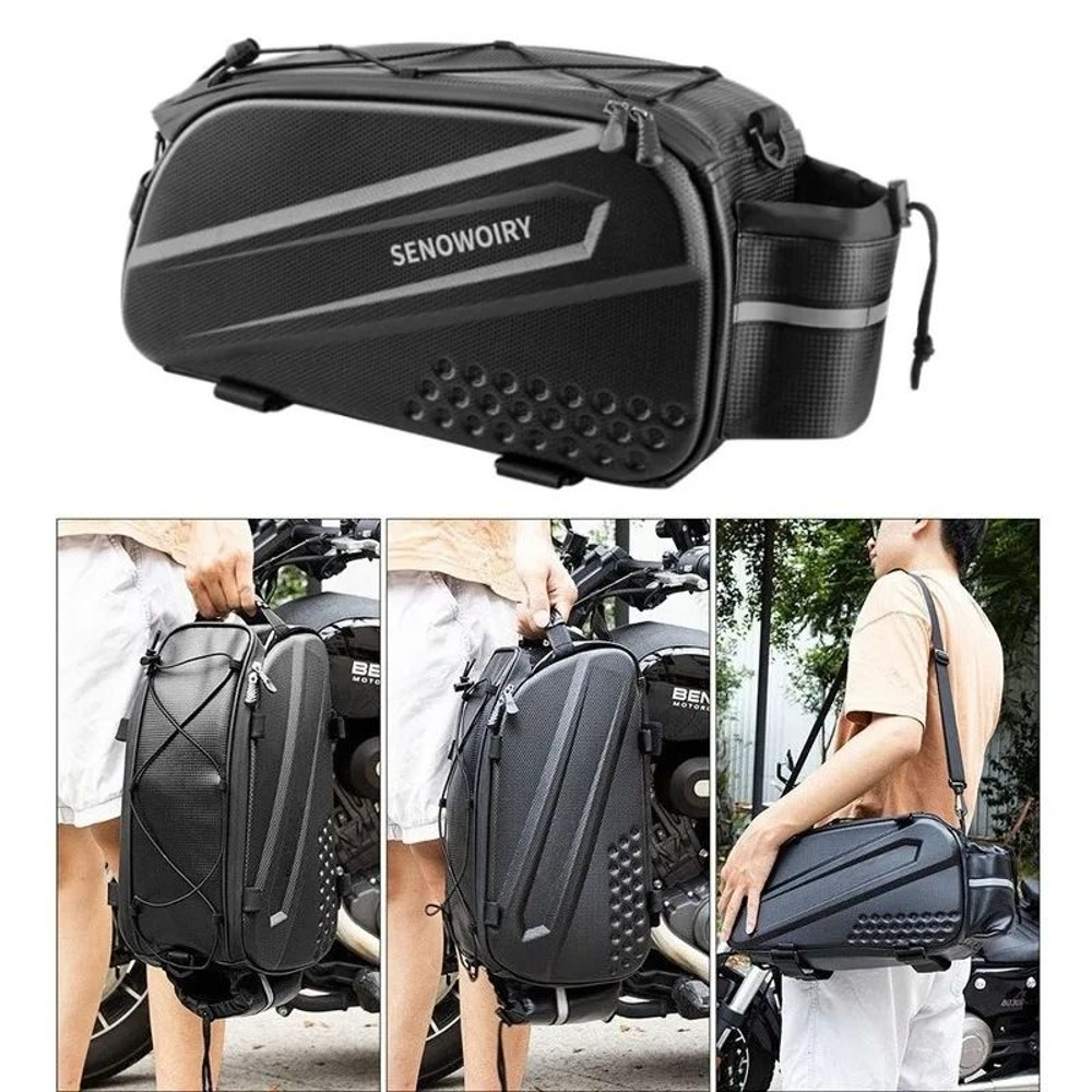 Foldable Waterproof Bike Saddle Bag 0