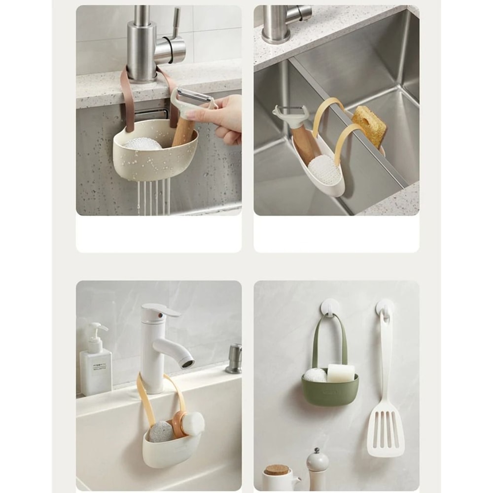 Silicone Sink Sponge And Soap Holder 3