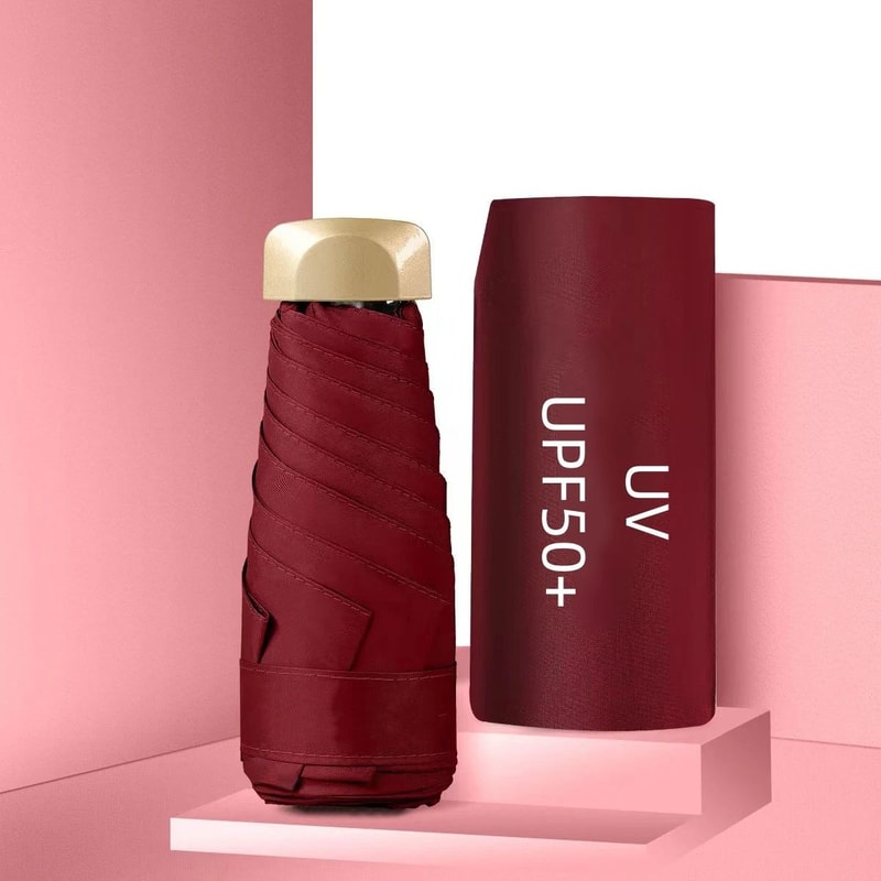 Mini UV Travel Umbrella Pocket Size 10