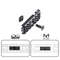 Metal CNC Airsoft Wire Guide Set For M Lok And Key MoD 3