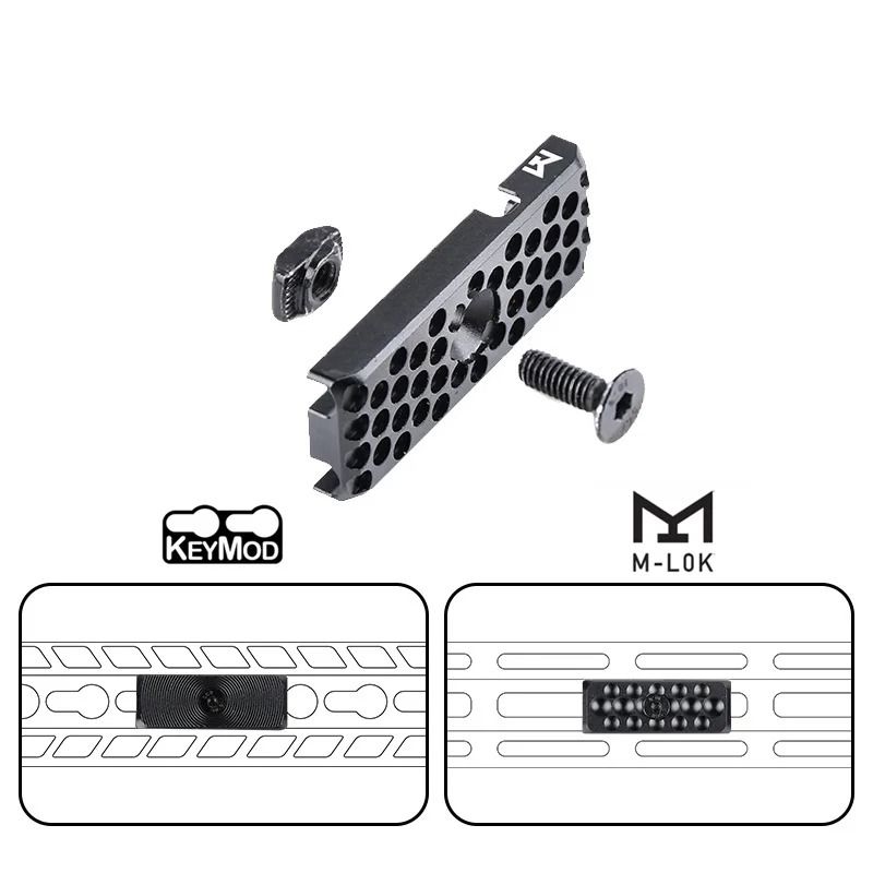 Metal CNC Airsoft Wire Guide Set For M Lok And Key MoD 3