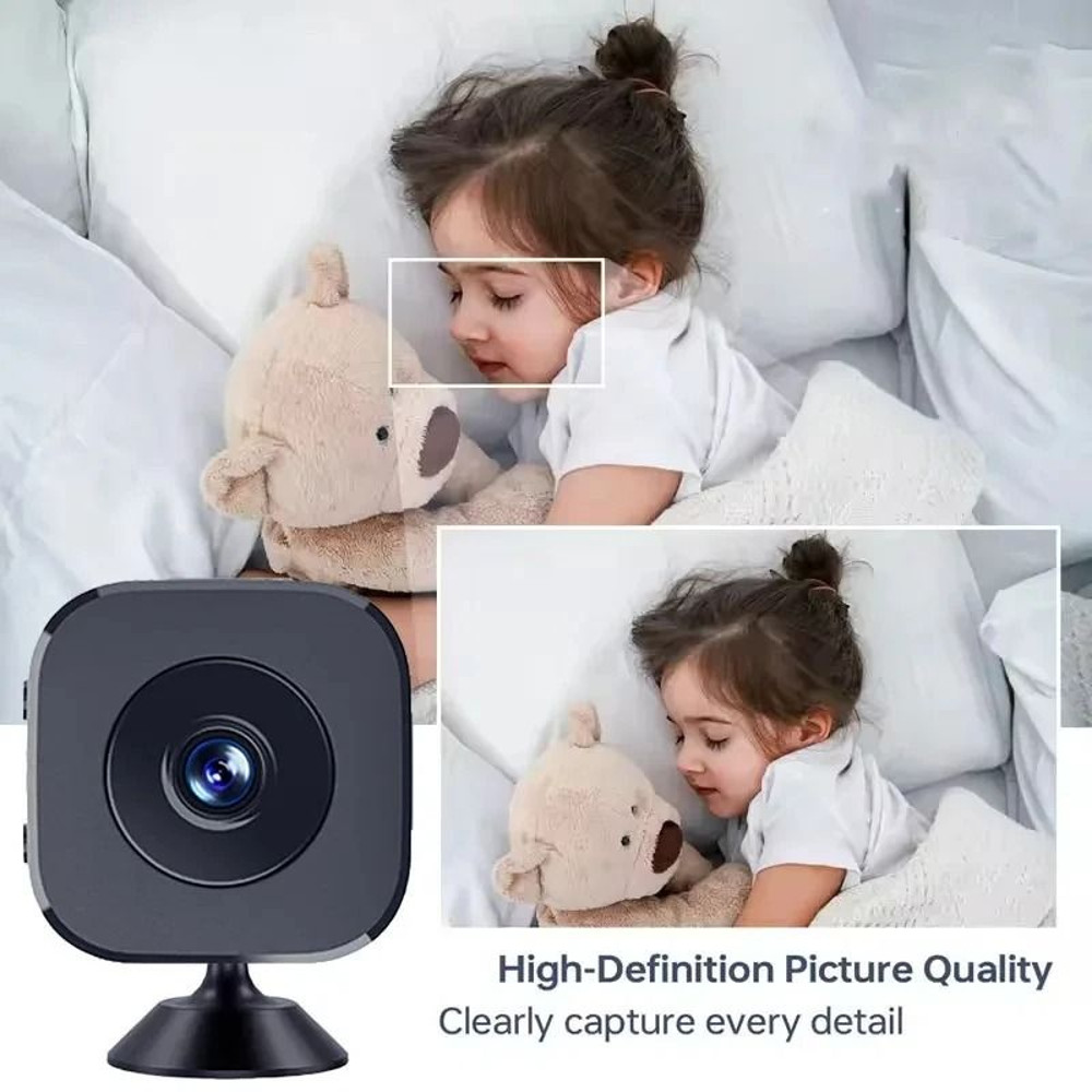 Mini 4K WiFi Security Camera With Night Vision 1