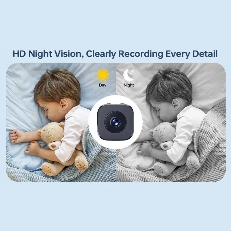 Mini 4K WiFi Security Camera With Night Vision 3
