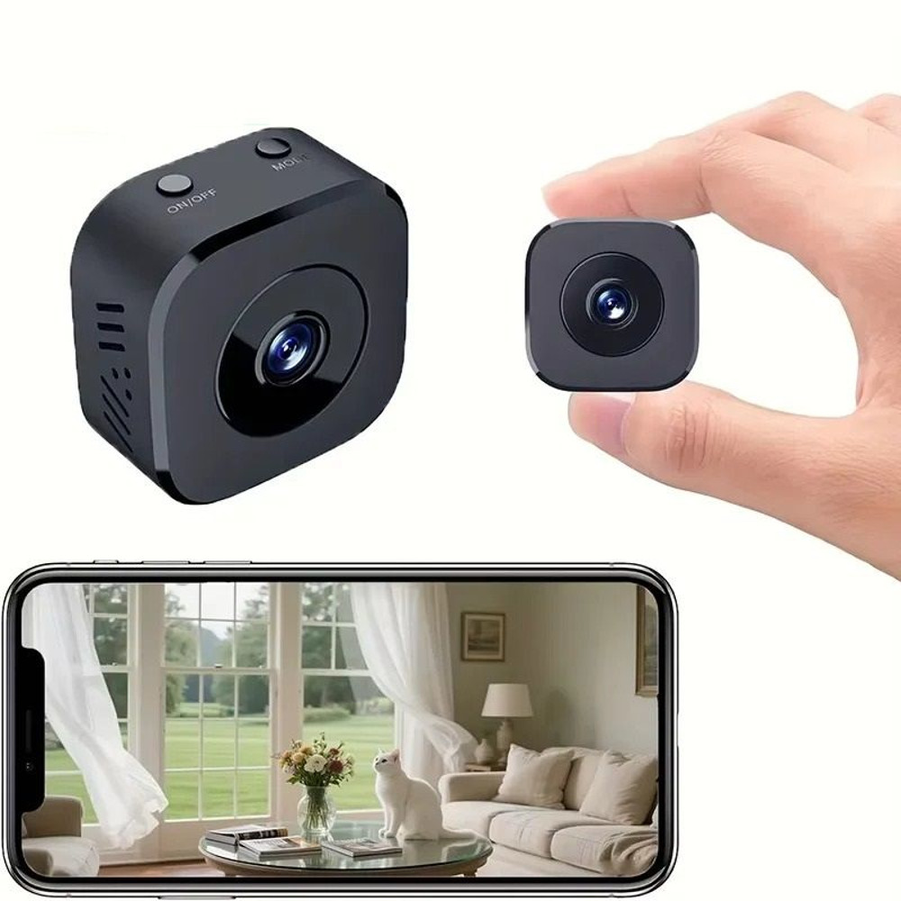 Mini 4K WiFi Security Camera With Night Vision 6
