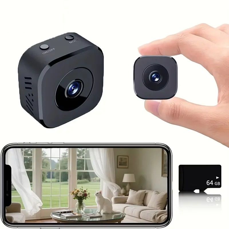 Mini 4K WiFi Security Camera With Night Vision 8
