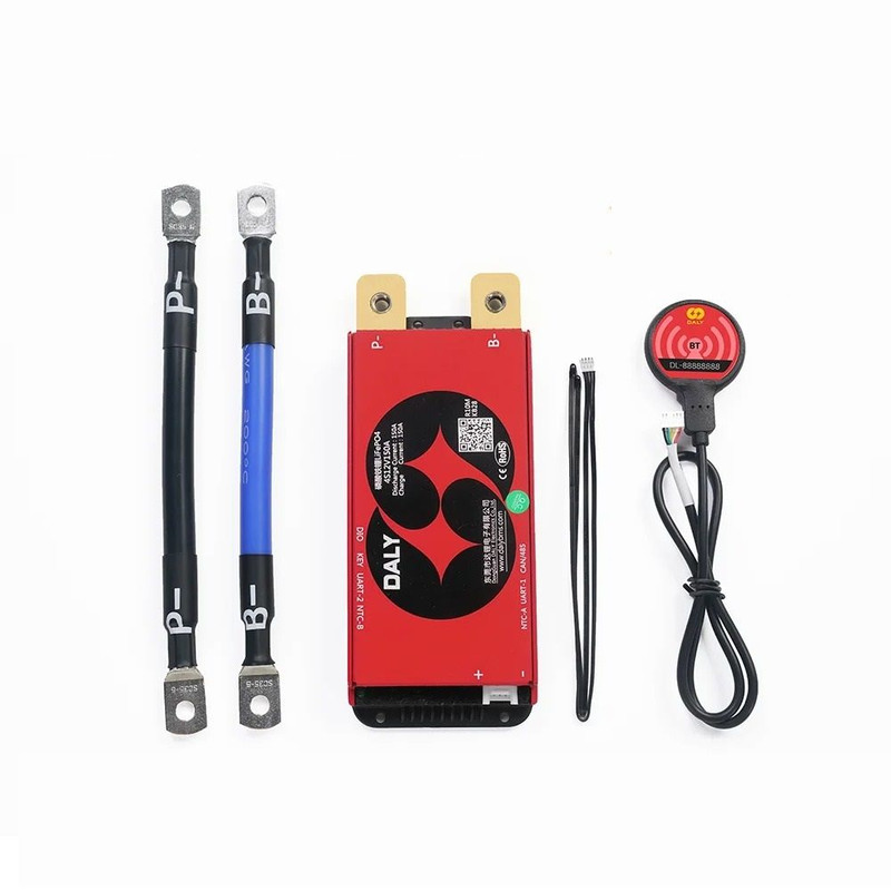 Smart LiFePO4 BMS Board With Bluetooth And CAN Communication 0