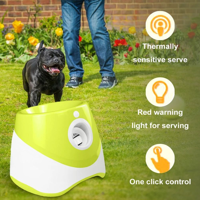 Automatic Dog Tennis Ball Launcher Rechargable 2
