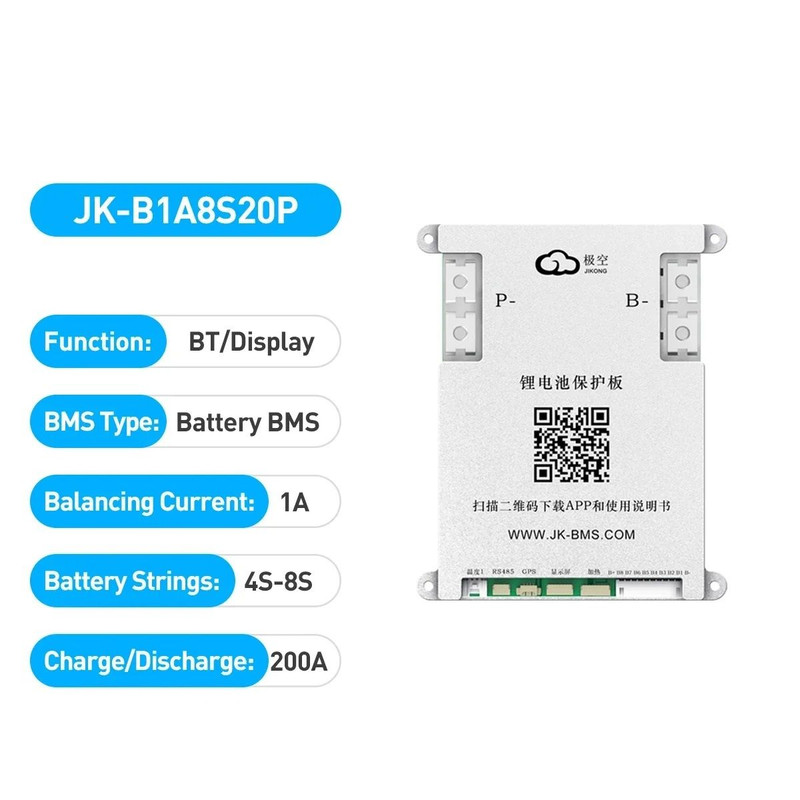 Smart JK BMS Board With Advanced Battery Protection 7