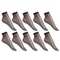Women Ultrathin Breathable Invisible Socks Pack 12