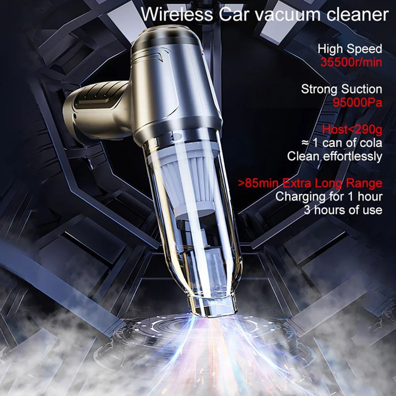 Handheld Wireless Car And Home Vacuum Cleaner 1