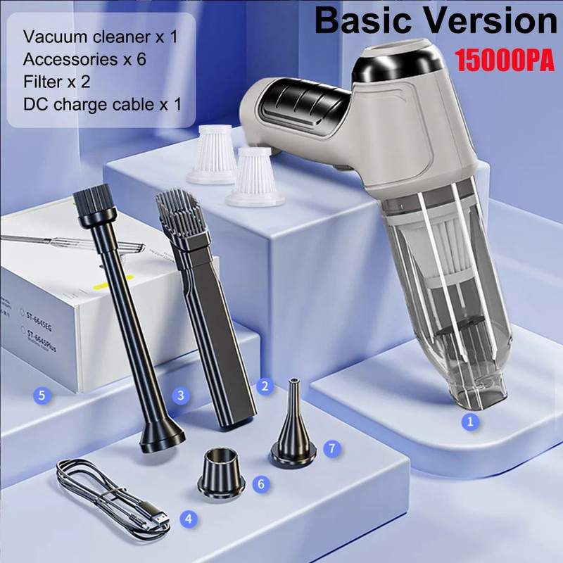 Handheld Wireless Car And Home Vacuum Cleaner 6