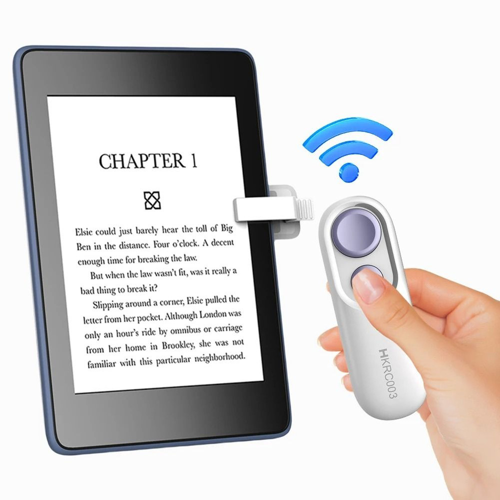Wireless Remote Page Turner And Camera Clicker For Phones Tablets And EReaders 1