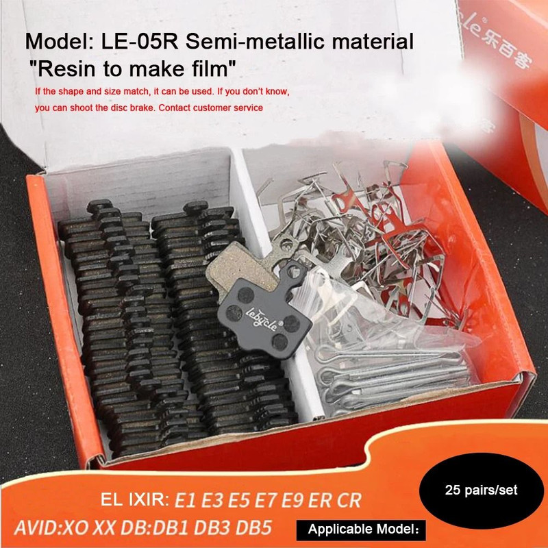 Universal Bicycle Disc Brake Pads Set For Road And Mountain Bikes 6