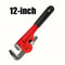 Heavy Duty Adjustable Pipe Wrench With Floating Jaw And I Beam Handle 7