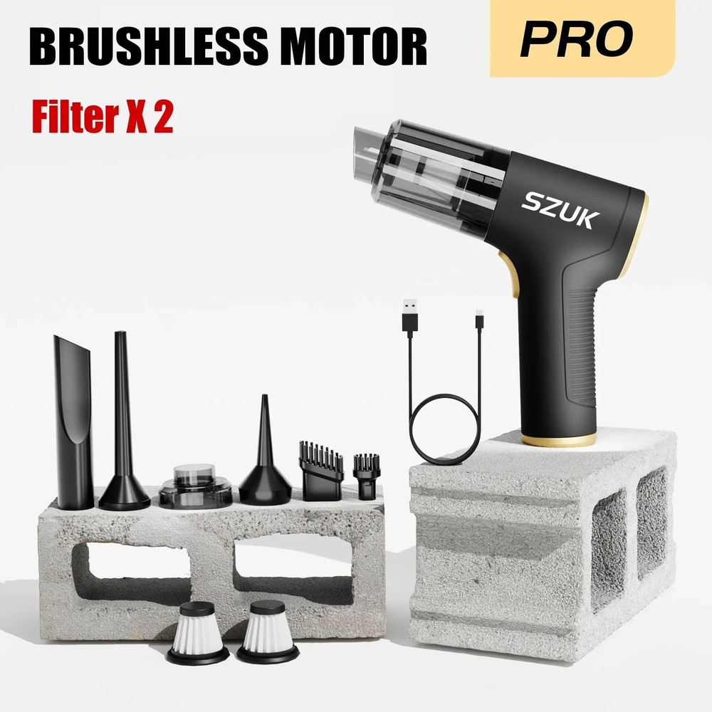 Portable Wireless Car Vacuum Cleaner With Powerful Suction 7