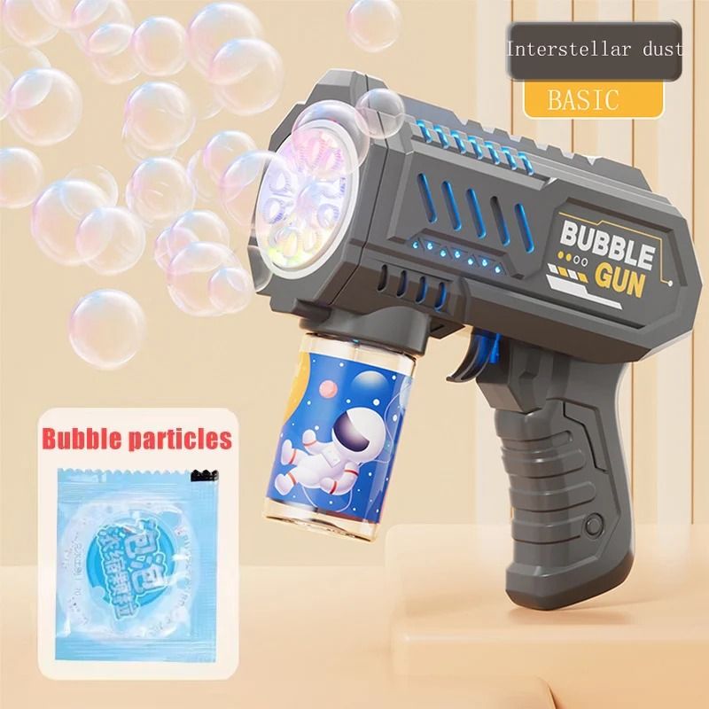 Automatic Bubble Gun Rocket Bubble Blower For Kids 10