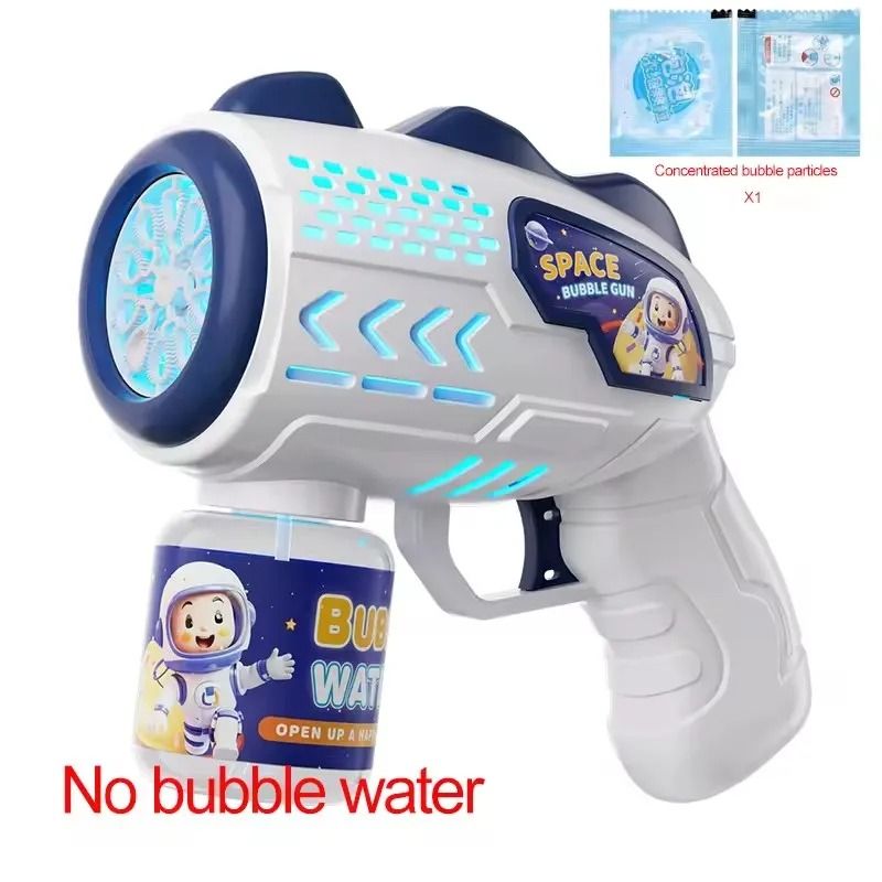 Automatic Bubble Gun Rocket Bubble Blower For Kids 15