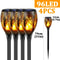 Solar Flickering Flame Torch Lights For Garden And Patio 8