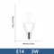 Energy Saving LED Bulb Lamps E27 And E14 Base Options 13