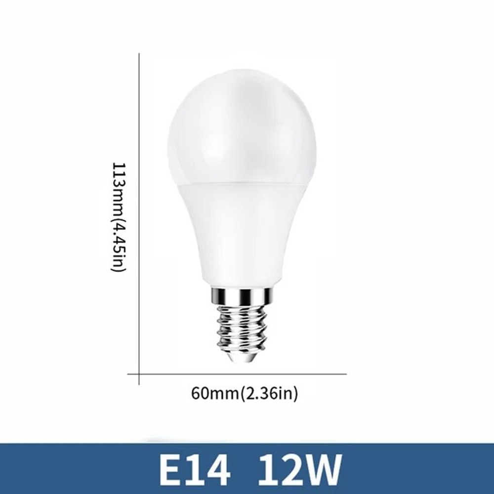 Energy Saving LED Bulb Lamps E27 And E14 Base Options 16