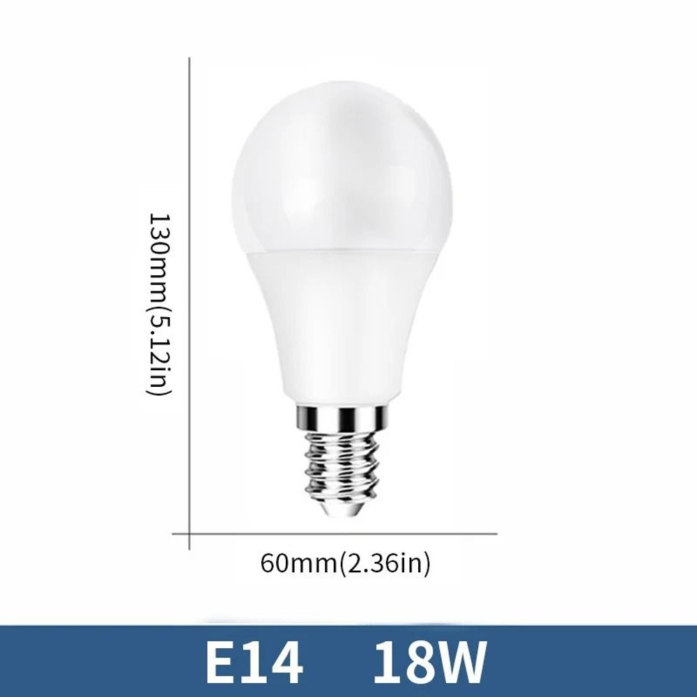 Energy Saving LED Bulb Lamps E27 And E14 Base Options 18