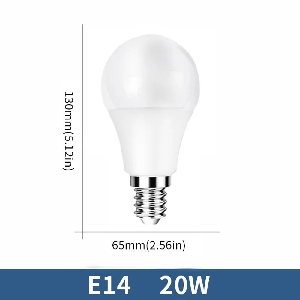 Energy Saving LED Bulb Lamps E27 And E14 Base Options 19
