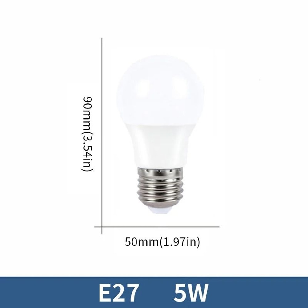 Energy Saving LED Bulb Lamps E27 And E14 Base Options 6