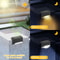Solar LED Step Lights For Outdoor Garden And Deck 2