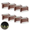 Solar LED Step Lights For Outdoor Garden And Deck 9