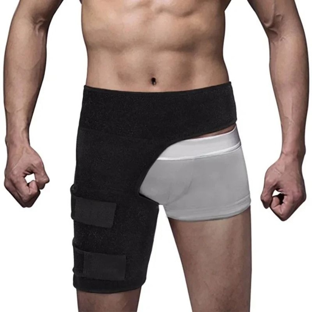 Hip Thigh Compression Sleeve For Pain Relief Support 6