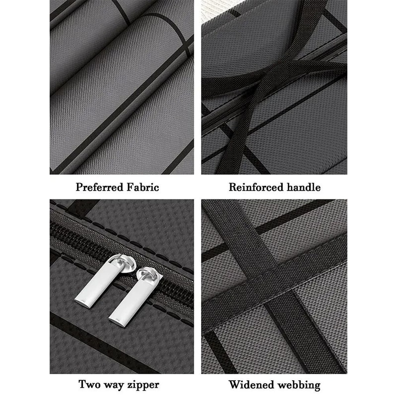 Large Capacity Storage Bag With Zipper Dustproof And Moisture Resistant 4