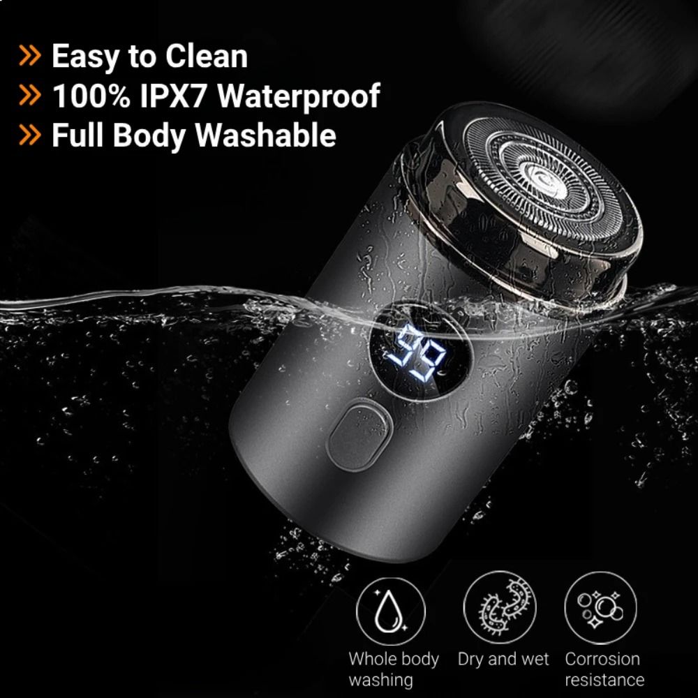 Rechargeable Mini Electric Shaver For Men Women 2