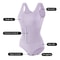 Womens Bodysuit Shapewear With Zipper Belt And Tummy Control 1
