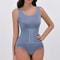 Womens Bodysuit Shapewear With Zipper Belt And Tummy Control 3